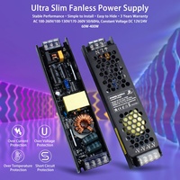 DUSKTEC - Transformador de Corriente Constante y Voltaje Constante, CA 100-265 V, CC 12 V-80 V, 60 W-400 W, 0.75 A-33.33 A, Fuente de Alimentación para Luces LED