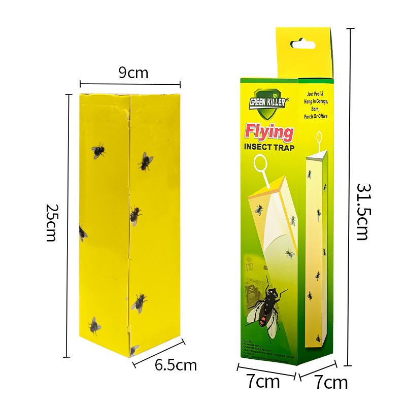 Triangular sticky fly lantern-2 pack