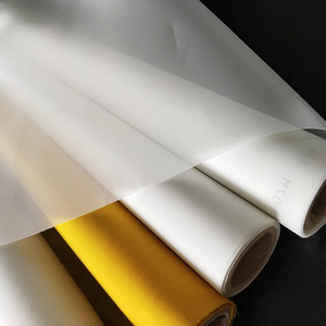 Tela de malla de serigrafía de poliéster blanco amarillo 80-300 tela de perno de malla con forma de agujero cuadrado para aplicaciones de filtro - Product Image 2