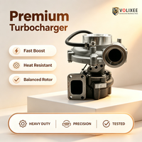 Turbocompresseur K26 pour moteur diesel d'excavatrice KATO avec soupape de décharge, turbocompresseur de la série K26, pièce de rechange de rechange