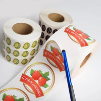 Étiquettes autocollantes personnalisées pour fruits, étiquettes imperméables pour fruits, pour l'emballage des produits frais