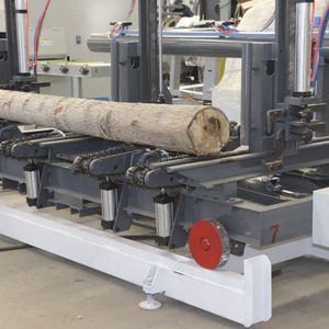Sierra de mesa deslizante para madera con motor y dispositivo de sujeción neumática, sierra de mesa deslizante para corte de troncos para procesamiento de madera - Product Image 3