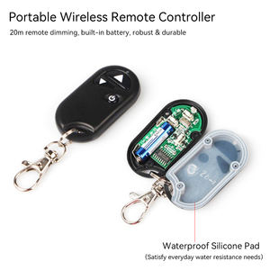 Atenuador LED 8A DC 12-24V, Control Remoto Inalámbrico RF de 3 Teclas, Controlador PWM de 1 Canal para Tiras de Luces LED - Product Image 3