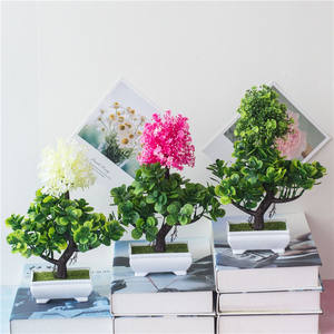 Bonsaï artificiel <span class=keywords><strong>en</strong></span> plastique <span class=keywords><strong>en</strong></span> <span class=keywords><strong>pot</strong></span>, arbres quatre saisons, petites décorations de table, ornements, <span class=keywords><strong>plante</strong></span> artificielle <span class=keywords><strong>en</strong></span> <span class=keywords><strong>pot</strong></span>, vente <span class=keywords><strong>en</strong></span> gros - Product Image 6