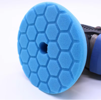 Tampon en mousse auto-agrippant de 5 et 6 pouces facile à nettoyer pour le polissage, l'entretien et la finition des surfaces automobiles (vente en gros)