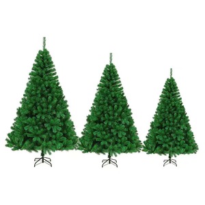 Arbre <span class=keywords><strong>de</strong></span> Noël artificiel <span class=keywords><strong>de</strong></span> luxe en PVC crypté, directement <span class=keywords><strong>de</strong></span> l'usine, arbre nu, décorations pour la maison, centre commercial, utilisation en extérieur, fête - Product Image 2