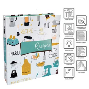 Công Thức Chất Kết Dính Tùy Chỉnh Cuốn Sách <span class=keywords><strong>3</strong></span> Vòng Tổ Chức Chủ Đầy Đủ Trang Tập Tin Thư Mục Công Thức Cuốn Sách Chất Kết Dính Với Công Thức Thẻ Quà Tặng - Product Image 3