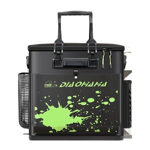Seau de pêche Diaohaha en EVA à double poignée, sac de rangement multifonctionnel pour matériel de pêche, pour le stockage de poissons vivants, équipement de pêche sauvage - Product Image 1
