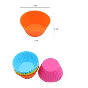 Orealmi-<span class=keywords><strong>Molde</strong></span> de <span class=keywords><strong>silicona</strong></span> sin BPA para pasteles y <span class=keywords><strong>magdalenas</strong></span>, resistente al calor, envasado en bolsa OPP - Product Image 5