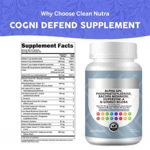 แคปซูลเพิ่มพลังสมองเสริม B12และเพิ่ม B6วิตามินซีดีและเพิ่มสมาธิ - Product Image 4