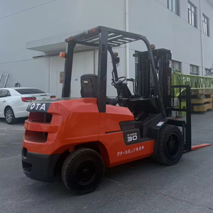 Chariot élévateur japonais triple master 2.5/3/5/7/8/10 tonnes TOYOTA/Komatsu/tcm/Mitsubishi FDZN30 Chariot élévateur à fourche à essence d'occasion Diesel - Product Image 1