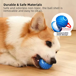 Juguete para Perros y Gatos, Bonito <span class=keywords><strong>e</strong></span> Inteligente, en Oferta 2025, Recargable por USB, Automático, Resistente a Mordidas, de PC+TPR, Pelota de 52 mm - Product Image 3
