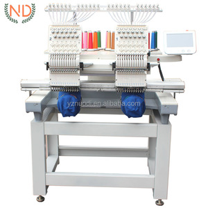 Computarizado múltiples agujas 2 cabeza vaqueros toalla tapa logotipo máquinas de bordado de la camiseta, el <span class=keywords><strong>precio</strong></span> de la máquina - Product Image 5
