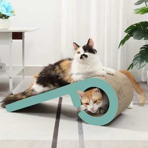 Atacado Luxo & Modern Cat Scratch Pad Papelão de Papel Pesado com Garra De Moagem Reversível Embalado em Caixa - Product Image 3