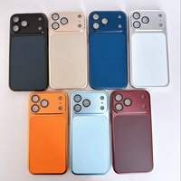 Coque magnétique antichoc en PC rouge bordeaux avec dos mat et film protecteur d'objectif pour iPhone 11 12 13 14 15 16 17 18