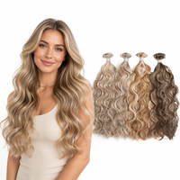 Genius Weft Invisible Seamless Thin Skin Weft 12A Virgin Remy European Double Drawn Blonde Straight Cuticule Alignée