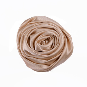 Rosa satinada hecha a mano con núcleo para niños, accesorios para el cabello, 4,5 cm, 3D - Product Image 6