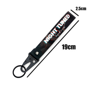 Mico Wholesale JDM Car Modification Culture Metal Keychain Wristband Anti-Loss Pendant Accessories Car Key Accessories - Product Image 4