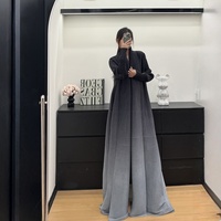 Abaya d'hiver modeste Miyake, best-seller du Moyen-Orient, robe plissée en polyester extensible dans quatre directions, manteau de mode, cape pour femmes de Dubaï