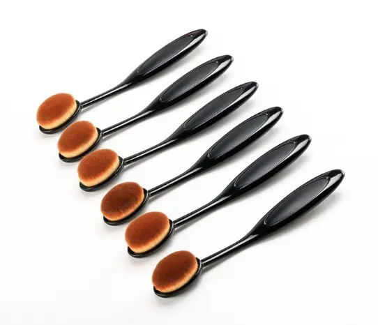 High quality toothbrush shape single professional foundation coloring uniform multi-purpose high-gloss easy makeup brush