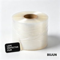 Applicateur de film PE protecteur pour tapis et sols métalliques avec largeurs applicables de 70/90/120 cm pour usage domestique