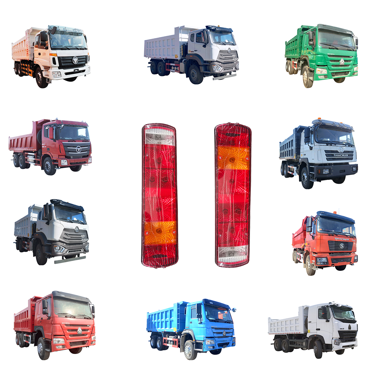 Запасные части для кузова трактора Foton, задняя фара