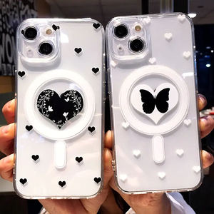 Commercio all'ingrosso amore cuore e farfalla stampa chiara custodia per telefono magnetico per <span class=keywords><strong>iphone</strong></span> <span class=keywords><strong>11</strong></span> 12 13, per <span class=keywords><strong>iphone</strong></span> 14 <span class=keywords><strong>Pro</strong></span> Max 256gb <span class=keywords><strong>Cover</strong></span> <span class=keywords><strong>case</strong></span> - Product Image 1