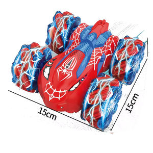 Voiture télécommandée RC 4 canaux 2,4 GHz double face pour enfants, rotation 360°, course à dérive lumineuse - Portée 20 m, utilisation intérieure/extérieure - Product Image 6