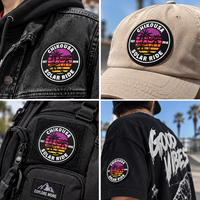 Patch PVC 3D personnalisé en relief, logo en caoutchouc souple pour vêtements streetwear, chapeaux, casquettes, vestes, accessoires de mode et décoration
