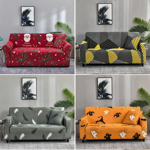 Style européen couture couleur élastique Jacquard tissu extensible forme 2 places 3 places canapé housse <span class=keywords><strong>de</strong></span> canapé - Product Image 2