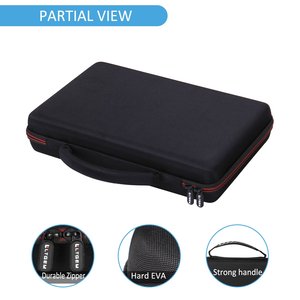 Bolsa de almacenamiento de teclado electrónico EVA Estuche de EVA portátil para <span class=keywords><strong>Novation</strong></span> <span class=keywords><strong>Launchkey</strong></span> Mini 25-Note USB Keyboard MK2 Controller - Product Image 4