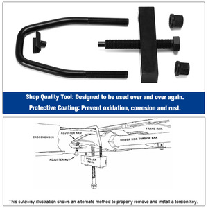 Herramienta de desmontaje Twist Key de acero resistente para nivelación de camiones, SUV, Dodge, Ford, Chevrolet - Product Image 4