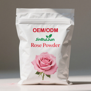 化粧品グレードダマスカスローズフラワーパウダーハーブエキス肌用真空パック工場直販 - Product Image 4