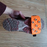 Couvre-chaussures en silicone antidérapant à griffe de glace à sept dents pour l'escalade en plein air Fabricants de neige pour le camping transfrontalier Randonnée