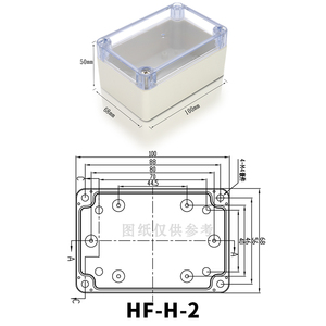 <span class=keywords><strong>Caja</strong></span> de Conexiones de Plástico ABS Impermeable y a Prueba de Polvo <span class=keywords><strong>IP65</strong></span> 67 OEM, <span class=keywords><strong>Caja</strong></span> de Conexiones Universal para Proyectos Eléctricos - Product Image 4