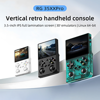 ANBERNIC RG35XX PRO Mini console de jeu portable rétro Système Linux 3.5 pouces 64 Go 30 + Simulateurs Lecteur de jeu vidéo de poche portable