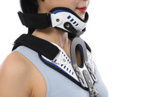 자궁 경부 관절 탈구 후 상지 흉추 골절을위한 조정 가능한 머리 목 및 가슴 고정 버팀대 - Product Image 6