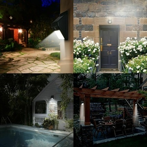 Lampada Solare da Giardino Wireless Impermeabile IP65 TOACH, Luci Solari LED da Parete <span class=keywords><strong>per</strong></span> Patio e Paesaggio, Alimentazione DC, in Vetro - Product Image 6