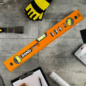 SHIND 94532 profesyonel ölçü 500mm alüminyum dijital su terazisi kauçuk manyetik saplı - Product Image 5