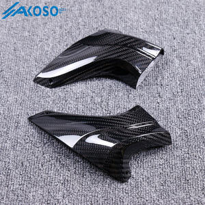 Piezas de carenados de fibra de carbono universales AKOSO conducto de aire enfriador de disco de freno de motocicleta para <span class=keywords><strong>BMW</strong></span> S1000R S100RR M1000XR R1300GS R1250GS - Product Image 5