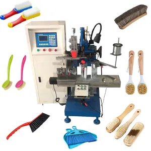 Automatische Straßen kehrmaschine Reinigungs bürste Tufting Making Machine Besen farbe Pinsel Making Machine für Haar bürste