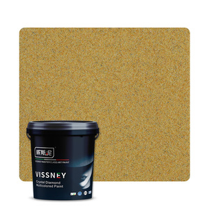 Vissney Texture de mur de peinture en aérosol de peinture murale texturée de sable de qualité supérieure en émulsion acrylique - Product Image 5