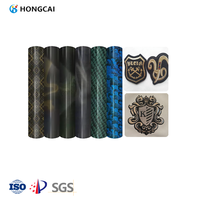 Hongcai Haute Qualité 3D TPU Métal Vinyle HTV Désherbage Facile PET Transfert De Chaleur Vinyle Rouleaux En Gros De Corée