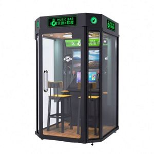 Karaoke Mobile Bar for Center" Tkv 2025 Amplifier <b>Speaker</b> with Mic and Bluetooth Sing Coin-operated Karoke "<b>Mini</b> Karaoke - Product Image 3
