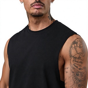 Summer Polyester Knitted Mesh Gym Stringer Tank Top <b>for</b> <b>Men</b> Breathable Bodybuilding Sleeveless Fitness Muscle <b>Singlets</b> Workout - Product Image 5