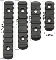 Zhonzi 5 7 9 11 13 Slot Nylon Nut Screw Wrench Sets Tactical Hunting Holsters Sling Swivel Mount 6X High Magnification
