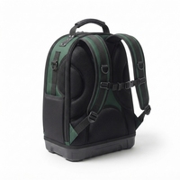Sac à dos professionnel pour techniciens BONITA, base rigide moulée, résistant, en Oxford 1680D, imperméable, portable, en polyester, pour électriciens