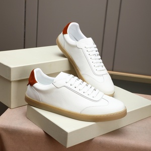 Sneakers Casual di Lusso Fatte a Mano, Design Minimalista, <span class=keywords><strong>Scarpe</strong></span> da Passeggio in Pelle Morbida e Traspirante con <span class=keywords><strong>Tacco</strong></span> Rialzato - Product Image 5