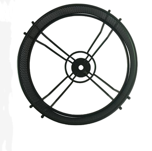 <span class=keywords><strong>Abat</strong></span>-<span class=keywords><strong>jour</strong></span> de cage à oiseaux en fer rétro Suspension industrielle rustique avec garde-fil pour cadre décoratif - Product Image 4