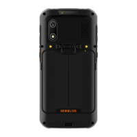 Kolektor Data PDA genggam Android 5.5 inci ponsel pintar industri NFC Barcode kasar pdas
